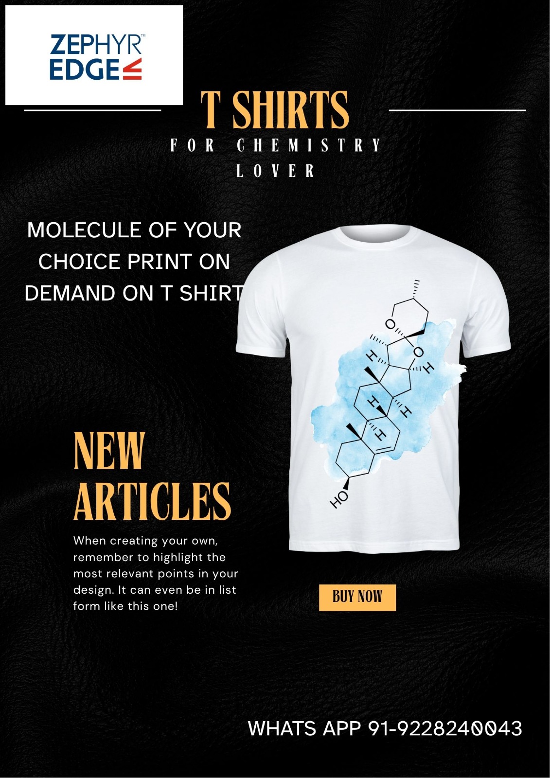T-Shirt For Chemistry Lover